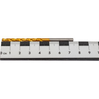 Сверло по металлу Профоснастка 3,8 мм HSS M2 TIN/135 DIN 338, 10 шт., №365 30202045