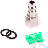 Компрессор Агрессор, металлический, ресивер 8л., 12V, 480W, шланг 10м., пистолет для накач. шин, пере одник для пневмо инстр-та, 1 1 AGR-8LT