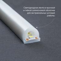 Светодиодная неоновая LED лента FERON LS651, 180SMD(2835)/м 14.4Вт/м 5м IP68 12V 6500К 32107