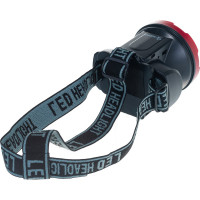 Светодиодный аккумуляторный налобный фонарь КОСМОС 2 режима 5Вт LED 2А.ч зарядка от USB 452442 KOCAccuH5WLED