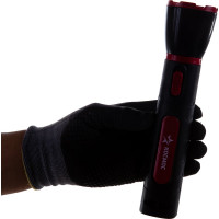 Светодиодный аккумуляторный фонарь КОСМОС LED 2 режима 1Вт 500мА.ч прямая зарядка 220В 407411 KOCAcc103LED