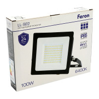 Светодиодный прожектор FERON LL-922 IP65 100W 6400K 32103