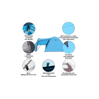 Палатка Green glade Zoro 4 (4)