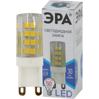 Светодиодная лампа ЭРА LED smd JCD-5w-220V-corn, ceramics-840-G9 Б0027864