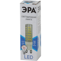 Светодиодная лампа ЭРА LED smd JCD-7w-220V-corn, ceramics-840-G9 Б0027866