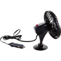 Вентилятор в салон Airline 12,5 см на присоске пластик 24В ACF-24-04