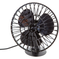 Вентилятор в салон Airline 12,5 см на присоске пластик 24В ACF-24-04