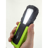 Многофункциональный фонарь ЯРКИЙ ЛУЧ ОPTIMUS ACCU v.2 mini COB 240лм, 3 реж, магнит/крюк, Li-ion 2200mAh 4606400105664