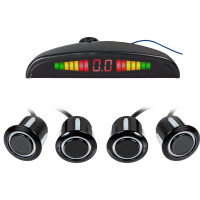 Парктроник на 4 датчика Airline черные, беспроводной LED дисплей APS-WL-04