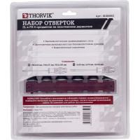 Набор стержневых отверток на держателе Thorvik SDS06BC 6 предметов 52290