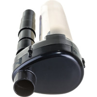 Циклонный фильтр для пылесоса, OZONE под трубку 28, 32, 35, 37 мм, черный DBH-01