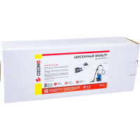 Циклонный фильтр для пылесоса, OZONE под трубку 28, 32, 35, 37 мм, черный DBH-01