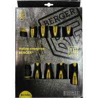 Набор отверток 10шт Berger BG BG1063