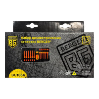 Набор диэлектрических отверток до 1000V, 13шт Berger BG BG1064
