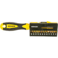 Набор: отвертка с битами на пластиковом держателе, 13шт Berger BG BG1072