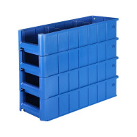 Cтеллажный полочный лоток Пластик система SK 41509 400x156x90 мм 12.335.65