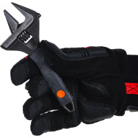 Разводной ключ Sturm 150 мм обрезиненная рукоятка 1045-11-150