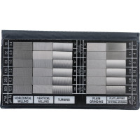 Набор образцов шероховатости поверхности из 30 шт GRIFF Ra 0.05-12.5 D125021