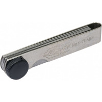 Набор щупов 0.1-1.0 мм, 10 пластин, длина 70 мм GRIFF D127020