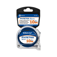 Рулетка КОБАЛЬТ Высота 10м x 25мм 247-293