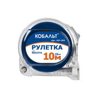 Рулетка КОБАЛЬТ Высота 10м x 25мм 247-293