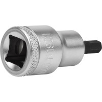 Головка торцевая (1/2", 6 мм) с 6-гр. вставкой HEX, тип N19IN-H6 NORGAU 063720006