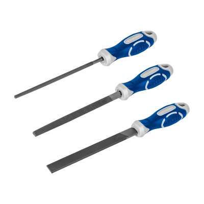 Набор напильников КОБАЛЬТ № 2, 150 мм, 3 шт. 247-729