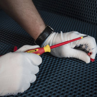 Шлицевая диэлектрическая отвертка NORGAU 3х100 мм, тип N171-3x100 067062230