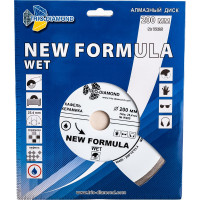 Диск алмазный отрезной TRIO-DIAMOND сплошной 200x25.4 New Formula Wet, W405