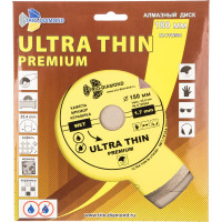 Диск алмазный отрезной TRIO-DIAMOND сплошной ультратонкий 180x25.4 Ultra Thin Premium UTW504
