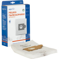 Мешки пылесборники для пылесоса THOMAS, EURO Clean 4 шт., синтетические, многослойные, повышенной фильтрации . E-52/4