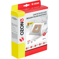 Мешки-пылесборники синтетические для пылесосов AEG (5 шт.) OZONE M-41