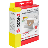 Мешки-пылесборники синтетические для пылесосов ELECTROLUX (4 шт.) OZONE M-42