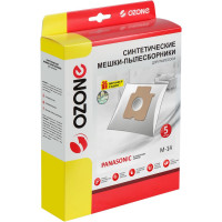 Мешки-пылесборники синтетические для пылесосов PANASONIC (5 шт.) OZONE M-14