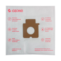 Мешки-пылесборники синтетические для пылесосов PANASONIC (5 шт.) OZONE M-14