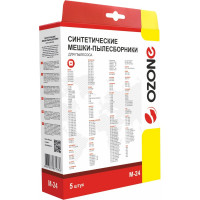 Мешки-пылесборники синтетические многослойные для пылесосов (5 шт.) OZONE M-24