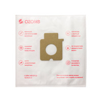 Мешки-пылесборники синтетические для пылесосов PANASONIC (3 шт.) OZONE SE-14