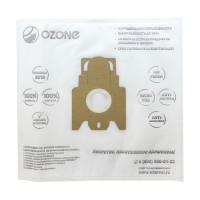 Мешки-пылесборники синтетические для пылесосов HOOVER (3 шт.) OZONE SE-28