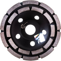 Чашка алмазная сегментная двухрядная TRIO-DIAMOND 125 Segment PRO TCW260