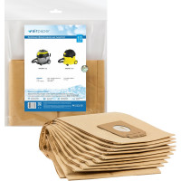 Мешки-пылесборники бумажные для пылесосов KARCHER T 15/1, T 17/1 (10 шт.) AIR Paper PK-212/10