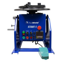Вращатель Атлант-2 макс. вес детали 200кг, с патроном, педалью Foxweld 1923
