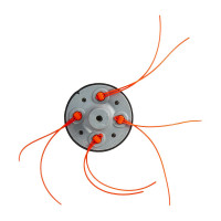 Головка триммерная WIND 9 DDE 240-713