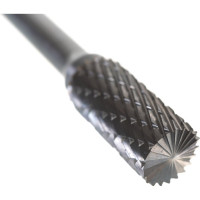 Бор-фреза цилиндрическая ZYA c торцевыми зубьями (10.0 мм) RUKO 116017