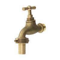 Водоразборный кран с вентилем 1/2 латунь QUATTRO ELEMENTI 246-432