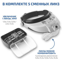 Бинокулярная лупа МЕГЕОН 02815 к0000011680
