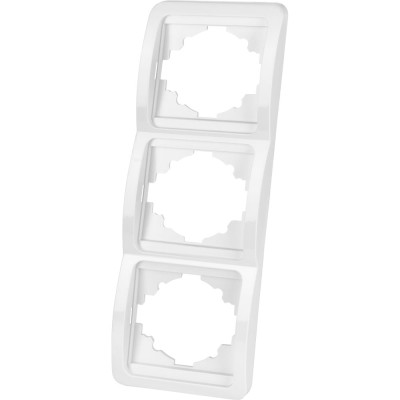 Тройная вертикальная белая рамка TDM ELECTRIC Валдай SQ1804-0020
