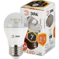 Светодиодная лампа ЭРА LED smd P45-7w-827-E27-Clear Б0017243