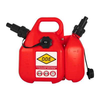 Канистра комбинированная с клапан дозатором 6,0 л + 2,5 л DDE 240-614