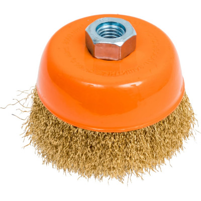 Щетка чашечная для УШМ (100 мм; M14) Кратон 1 11 02 005