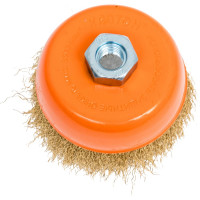 Щетка чашечная для УШМ (100 мм; M14) Кратон 1 11 02 005